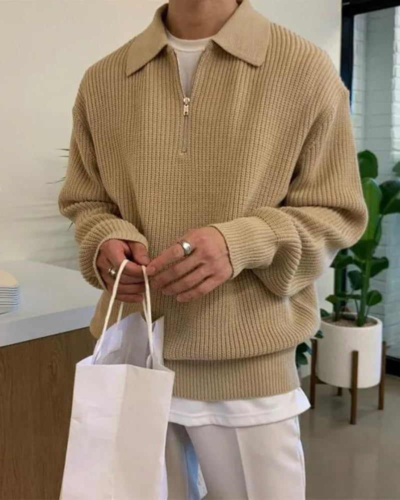 Sweater Montreux Zip Knit