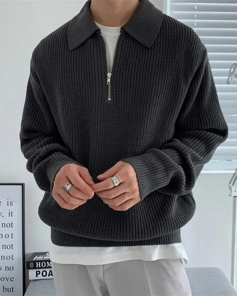 Sweater Montreux Zip Knit