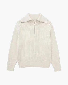 Sweater Crest Zip Sweater